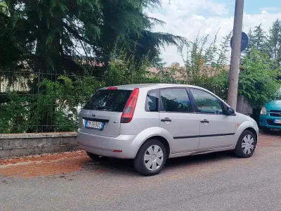 Usata Ford Fiesta 68 CV (50 kW) 2004 Grigio Utilitaria
