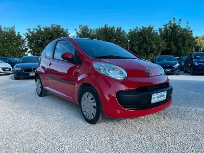 Usata Citroën C1 68 CV (50 kW) 2007 Rosso Utilitaria