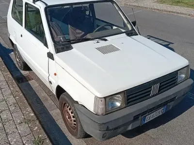 Usata Fiat Panda 54 CV (39 kW) 2002 Bianco Utilitaria