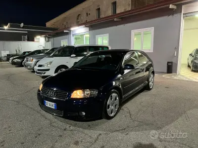 Usata Audi A3 Ambition 140 CV (102 kW) 2004 Blu Utilitaria