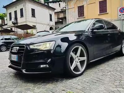Usata Audi A5 S-Line 170 CV (125 kW) 2014 Nero Coupé