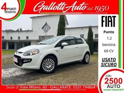 Usata Fiat Punto Dynamic 69 CV (50 kW) 2011 Bianco Utilitaria