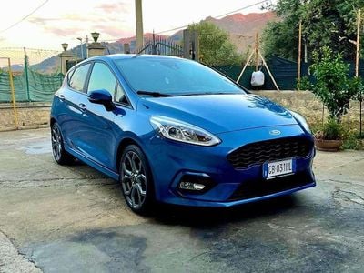 Usata Ford Fiesta ST-Line 86 CV (63 kW) 2020 Blu/azzurro Utilitaria
