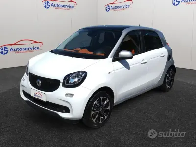 Usata Smart ForFour Prime 71 CV (52 kW) 2015 Bianco Utilitaria