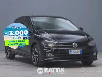 Usata VW Polo Highline 95 CV (69 kW) 2018 Nero Utilitaria