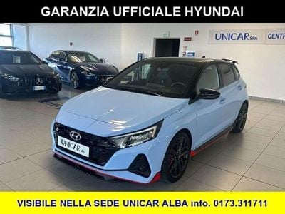 Usata Hyundai i20 N Performance 204 CV (150 kW) 2023 Performance blu Utilitaria