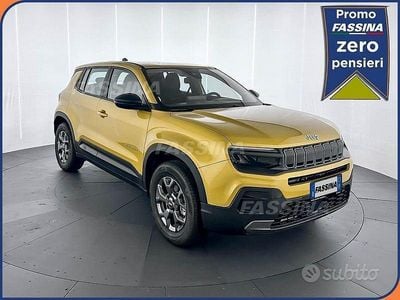 Usata Jeep Avenger Longitude 100 CV (73 kW) 2024 Giallo SUV