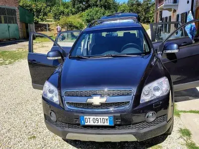 Usata Chevrolet Captiva LT 136 CV (100 kW) 2009 Nero SUV