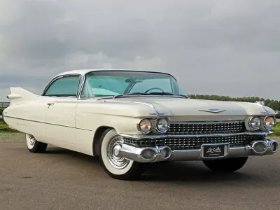 Usata Cadillac Coupé DeVille 309 CV (227 kW) 1959 Bianco Coupé