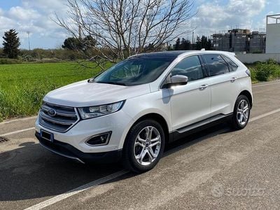 Usata Ford Edge Titanium 210 CV (154 kW) 2017 Bianco SUV