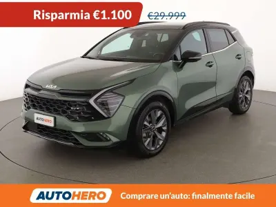 Usata Kia Sportage GT-Line 230 CV (169 kW) 2022 Verde SUV