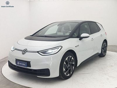 Usata VW ID.3 Business 69 kW (95 CV) 2021 Bianco Utilitaria