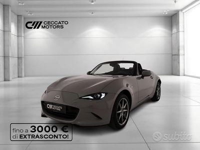 Usata Mazda MX5 Exclusive-Line 132 CV (97 kW) 2025 Grigio Cabrio