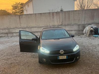 Usata VW Golf VI Highline 140 CV (102 kW) 2010 Nero Utilitaria