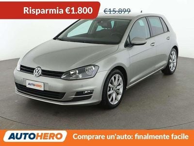Usata VW Golf VII Highline 125 CV (91 kW) 2015 Grigio Berlina