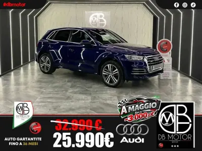 Brugt Audi Q5 S-line plus 163 HK (119 kW) 2019 Blå SUV