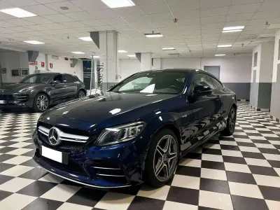 Usata Mercedes C43 AMG AMG 390 CV (286 kW) 2019 Blu Coupé