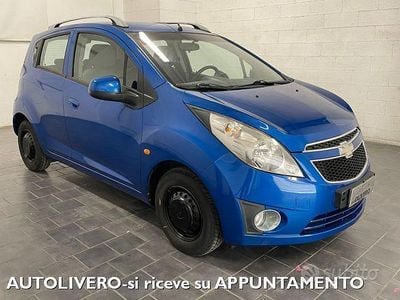 Usata Chevrolet Spark 82 CV (60 kW) 2010 Blu Utilitaria