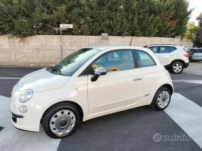 Begagnad Fiat 500 69 HK (50 kW) 2015 Vit Sedan