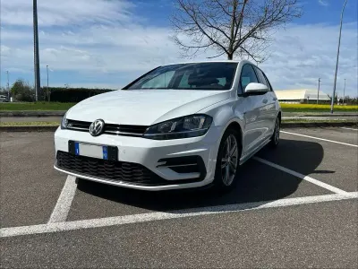Usata VW Golf VII R 150 CV (110 kW) 2019 Bianco Berlina