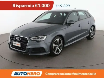 Usado Audi A3 116 CV (85 kW) 2019 Plateado Berlina