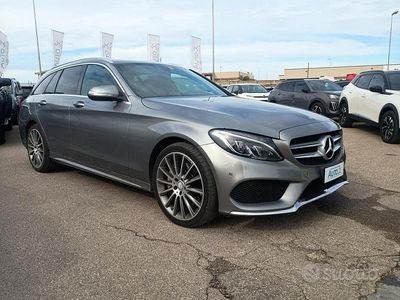 Usata Mercedes C250 Premium Plus 204 CV (150 kW) 2015 Grigio Station wagon