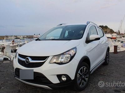 Usata Opel Karl Rocks 73 CV (53 kW) 2018 Bianco Utilitaria