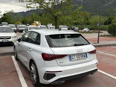 Usata Audi A3 S-Line 150 CV (110 kW) 2023 Bianco Berlina