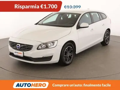 Usata Volvo V60 Kinetic 115 CV (84 kW) 2015 Bianco Station wagon