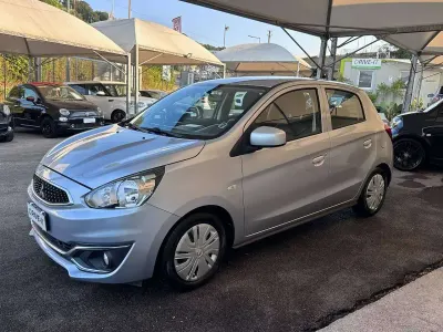 Usata Mitsubishi Space Star Invite 71 CV (52 kW) 2016 Argento Utilitaria
