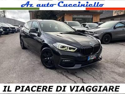 Usata BMW 116 Sport Line 116 CV (85 kW) 2020 Nero Utilitaria