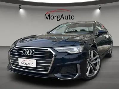 Usata Audi A6 S-Line 204 CV (150 kW) 2019 Blu Station wagon