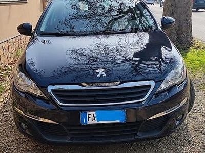 Usata Peugeot 308 Active 99 CV (72 kW) 2015 Blu Station wagon