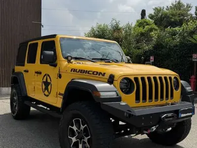 Usata Jeep Wrangler Unlimited Rubicon 272 CV (200 kW) 2018 Giallo SUV