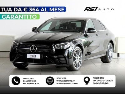 Usata Mercedes E300 Premium 194 CV (142 kW) 2022 Nero Berlina