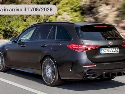 Nuova Mercedes C63S AMG Premium 680 CV (500 kW) 2026 Argento Station wagon