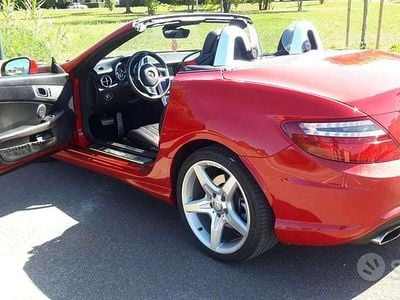Usata Mercedes SLK250 204 CV (150 kW) 2012 Rosso Cabrio