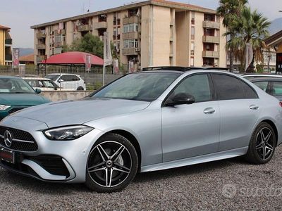 Usata Mercedes C220 AMG Line Premium Plus 200 CV (147 kW) 2024 Grigio Berlina