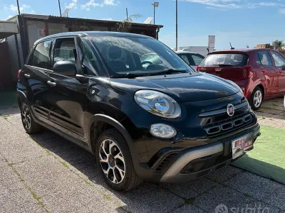 Usata Fiat 500L Cross 95 CV (69 kW) 2019 Nero Monovolume