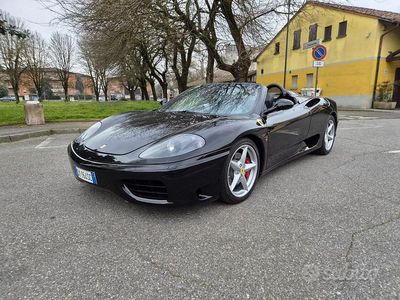 Usata Ferrari 360 2002 Nero Cabrio