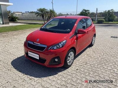Usata Peugeot 108 Active 72 CV (52 kW) 2021 Rosso scarlet Utilitaria