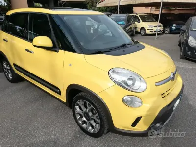Usata Fiat 500L Trekking 120 CV (88 kW) 2014 Giallo Monovolume
