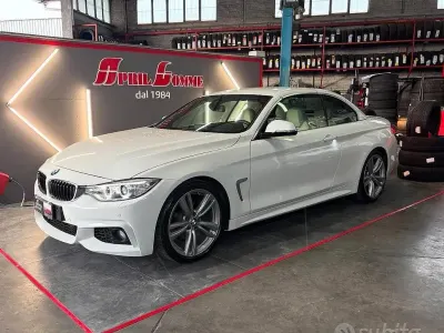 Usata BMW 420 Cabriolet M Sport 190 CV (139 kW) 2016 Bianco Cabrio