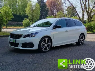 Usata Peugeot 308 GT-line 120 CV (88 kW) 2018 Bianco Station wagon