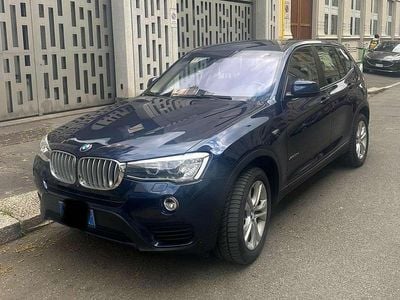 Usata BMW X3 Advantage 249 CV (183 kW) 2017 Blu/azzurro SUV
