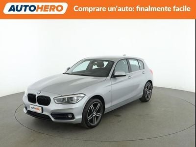 Argento Usata 2018 BMW 118 Sport Line Utilitaria | 17.899 € (Buon prezzo)