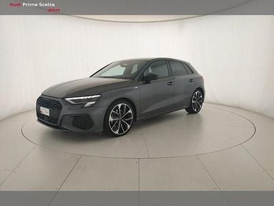 Usata Audi A3 S-Line 150 CV (110 kW) 2023 Grigio daytona perlato Berlina