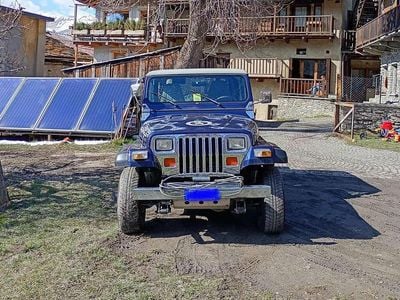 Usata Jeep Wrangler 118 CV (86 kW) 1996 Blu/azzurro SUV