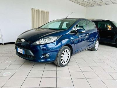 Usata Ford Fiesta Titanium 92 CV (67 kW) 2011 Blu/azzurro Utilitaria