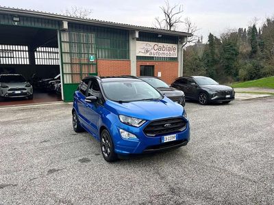 Usata Ford Ecosport ST-Line 95 CV (69 kW) 2020 Blu/azzurro SUV